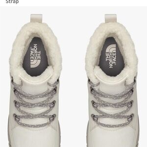 The North Face Women's Lace Up Boots - White and Gray